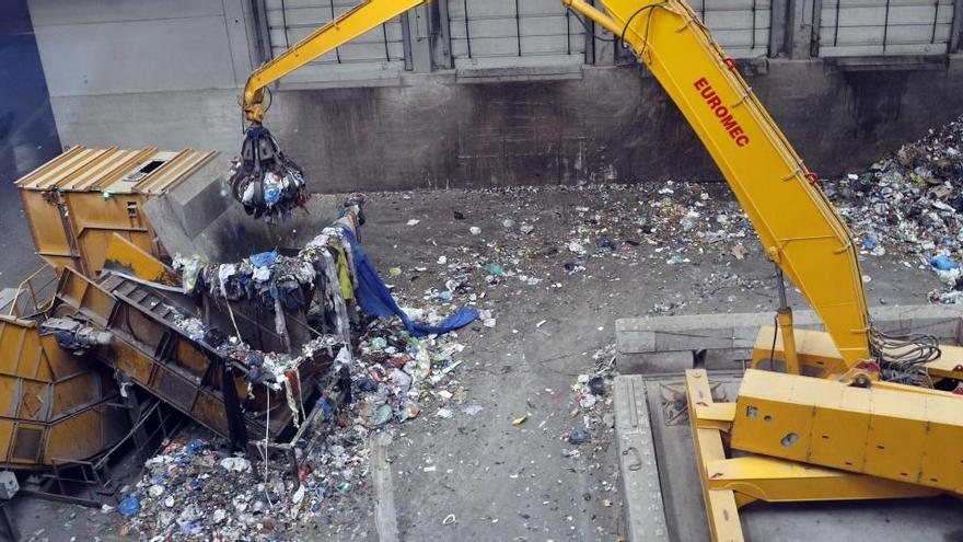 contenedor para escombros de obras en Madrid