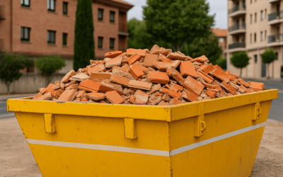 Contenedores de escombros baratos con entrega rápida