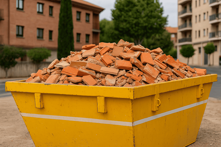 Contenedores de escombros baratos