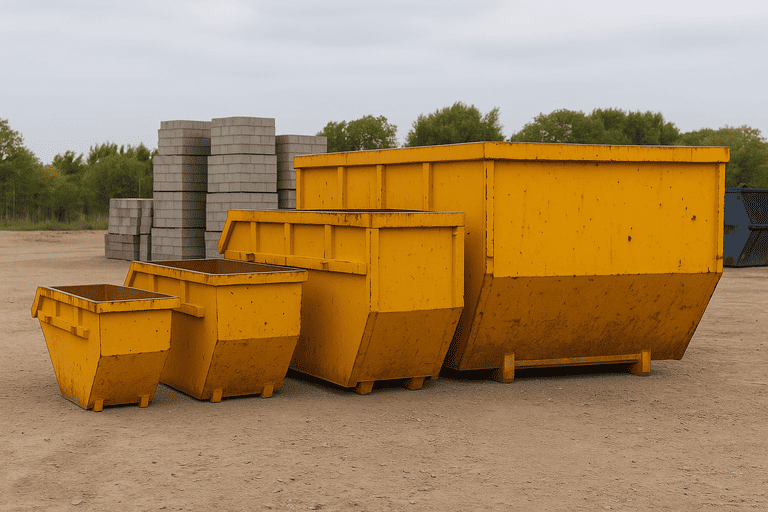 Tamaños de contenedores para reformas