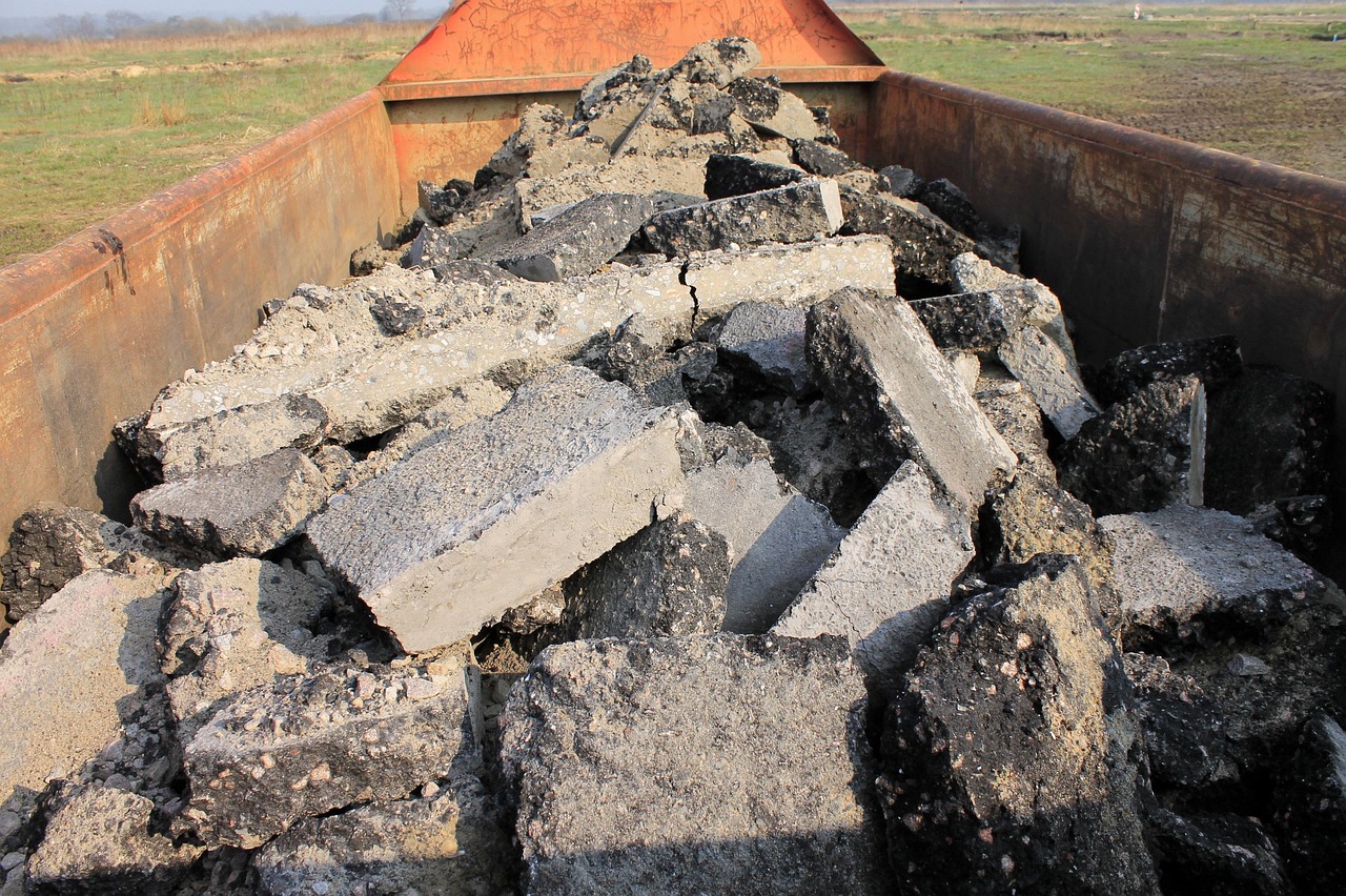 Gestión de escombros en obras menores