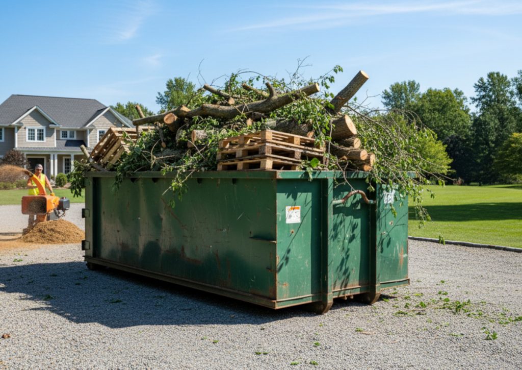 Cuál es la relación que existe entre el tamaño de la parcela y el volumen de residuos