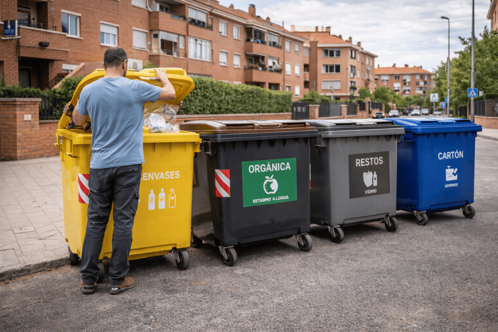 alquiler contenedor Las Rozas comunidades de vecinos