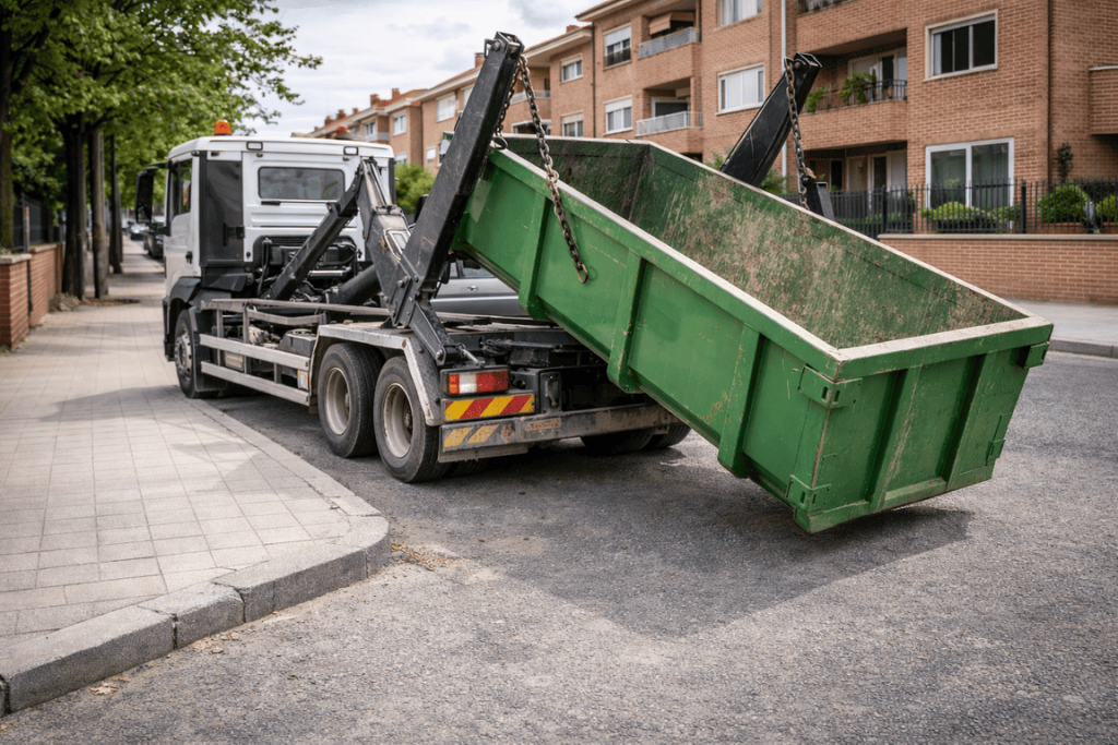 contenedor Las Rozas entrega rápida 24 h
