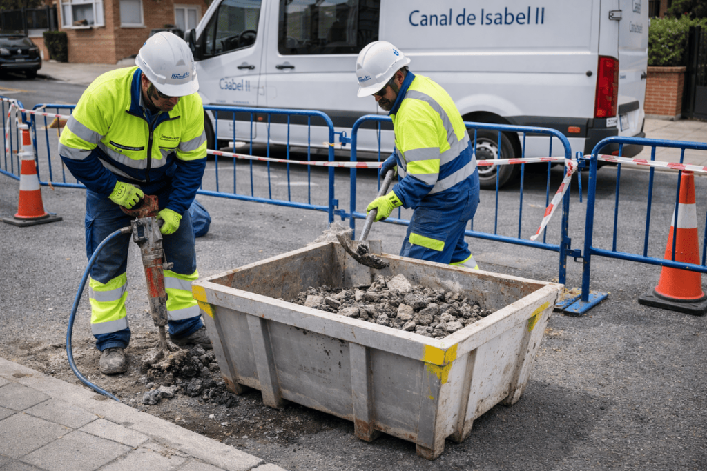 cuándo y cómo solicitar el contenedor Las Rozas entrega rápida 24 h